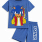 Sonic Cartoon Boys Casual Summer Set