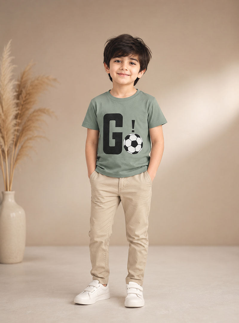 Boys Football Strike Tee