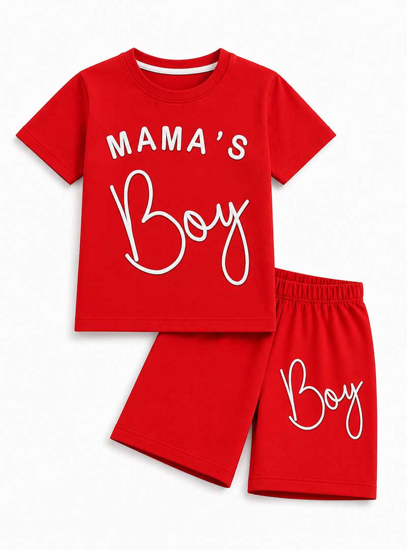 Mama’s Boy Kids Casual Summer Set