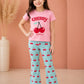 Cherry Blossom Flared Co ord Set