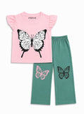 Girls Butterfly Bloom Co Ord Set