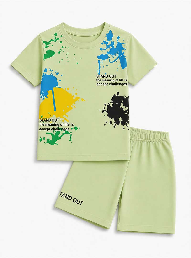 Stand Out Splash Print Kids Set