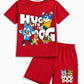 Cute Hug Dog Boys Summer Set