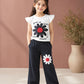 Girls Daisy Bloom Co Ord Set