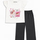 Girls Bestie Selfie Co Ord Set