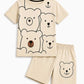 Cute Teddy Bear Kids Summer Set