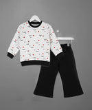 FULL SLEEVE PRINTED SHIRT AND TROUSER FOR GIRLS